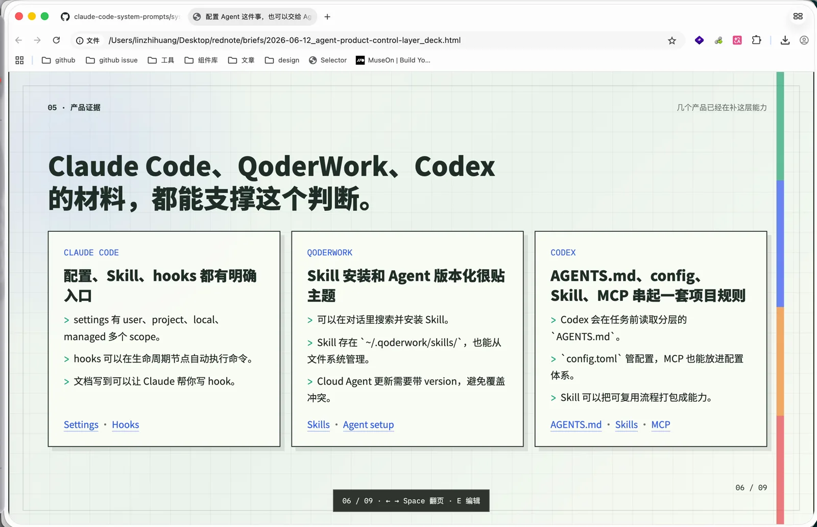 Claude Code、QoderWork、Codex 的材料都能支撑这个判断