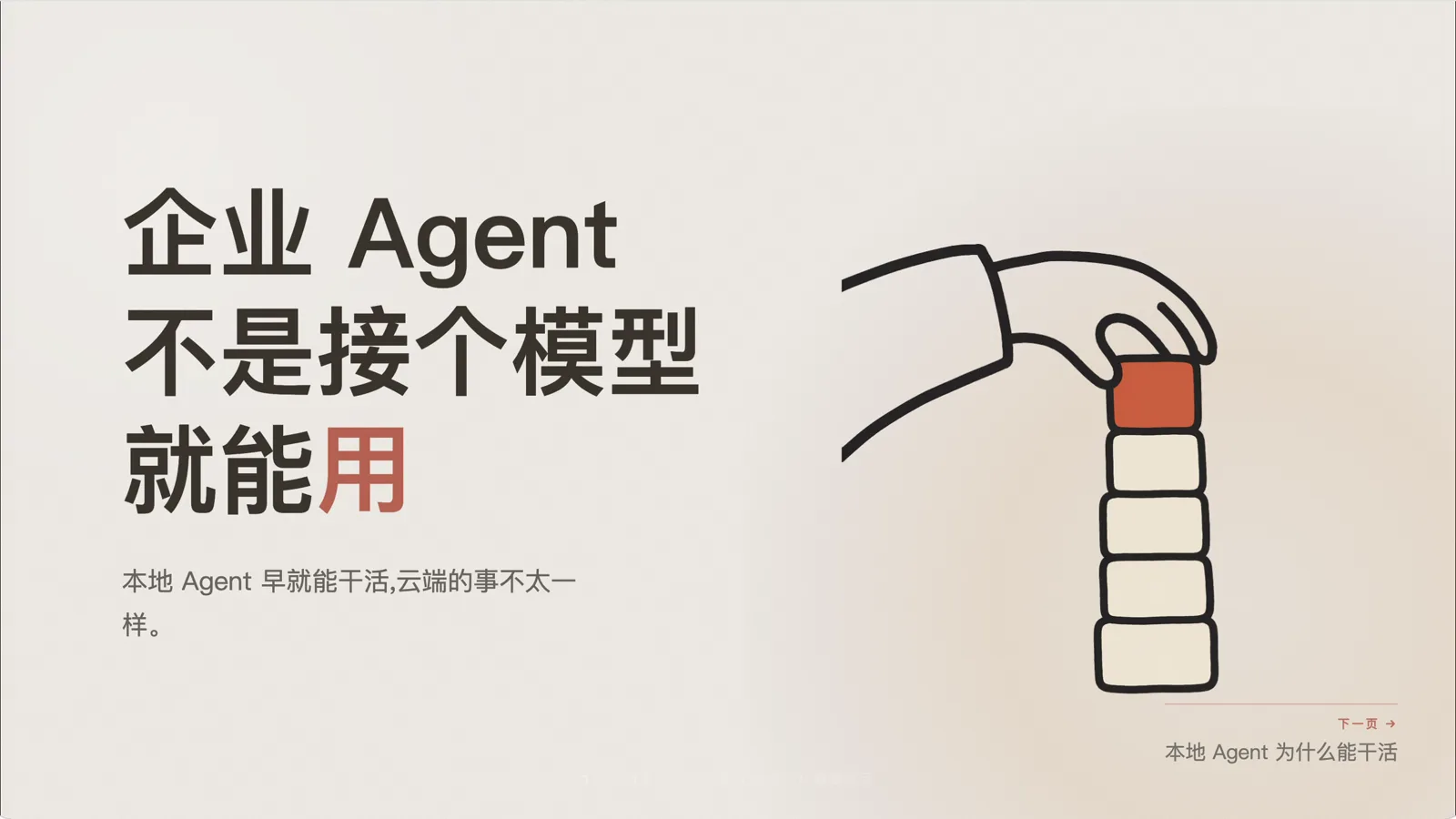 企业 Agent 不是接个模型就能用