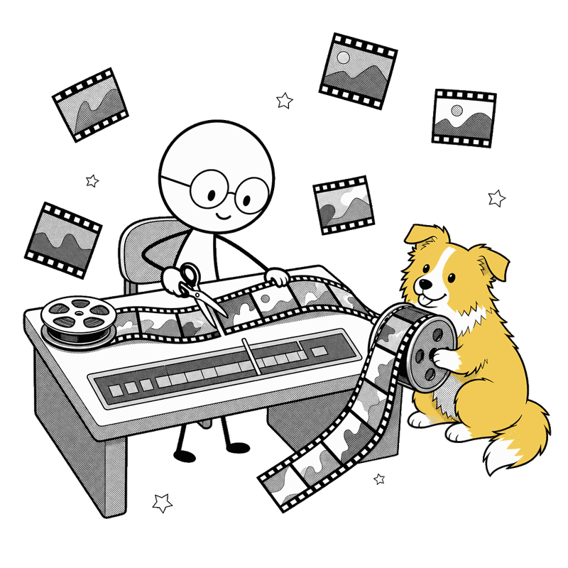 screen-studio-editor 插画
